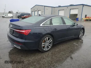 2019 Audi A6 Premium with VIN WAUK2AF26KN063785, listed as a Copart auction lot 86442724 with 92,920 mi miles and Salvage Title. Bid and sale history available at carsss.com. Image 3.