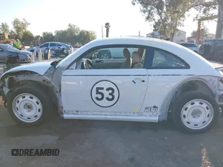 2017 Volkswagen Beetle 1.8T SE with VIN 3VWJ17AT9HM624498, listed as a IAAI auction lot 41662813 with 49,627 mi miles. Bid and sale history available at carsss.com. Image 15.