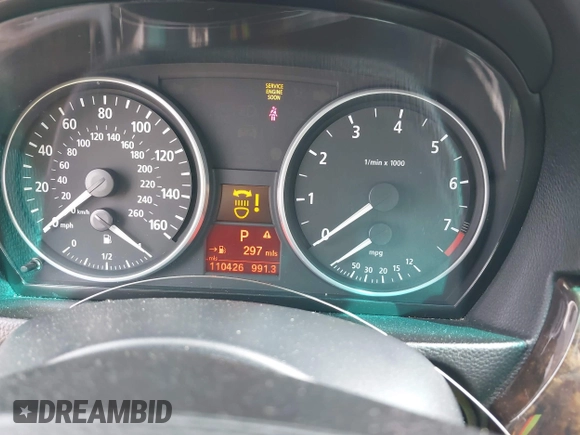 2006 BMW 3 Series 330i with VIN WBAVB33566PS19194, listed as a IAAI auction lot 42092890 with 110,426 mi miles and . Bid and sale history available at DreamBid. Image 7.
