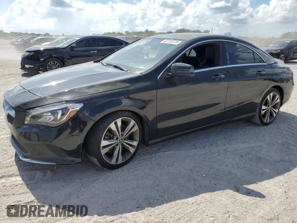 2019 Mercedes-Benz CLA 250 with VIN WDDSJ4EB3KN757669, listed as a Copart auction lot 60783075 with 124,510 mi miles and Non repairable. Bid and sale history available at DreamBid. Image 1.