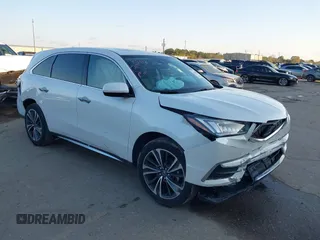 2020 Acura MDX w/Technology Pkg with VIN 5J8YD3H5XLL017482, listed as a IAAI auction lot 41119195 with 51,013 mi miles. Bid and sale history available at carsss.com. Image 1.