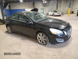 2012 Volvo S60 T6 with VIN YV1902FH5C2089745, listed as a Copart auction lot 50511985 with 148,042 mi miles and Salvage Title. Bid and sale history available at carsss.com. Image 4.