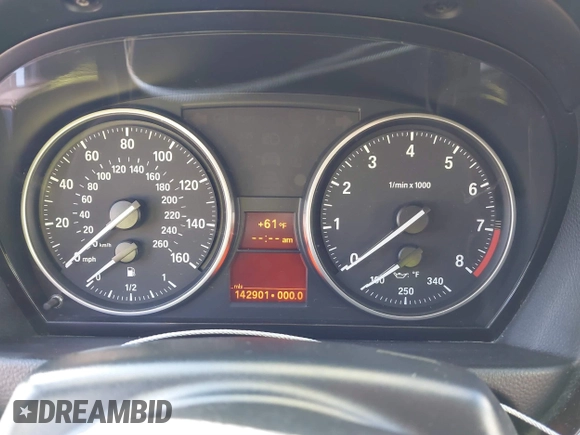 2008 BMW 3 Series 335i with VIN WBAWL73538PX57508, listed as a IAAI auction lot 41345679 with 142,901 mi miles and . Bid and sale history available at carsss.com. Image 7.