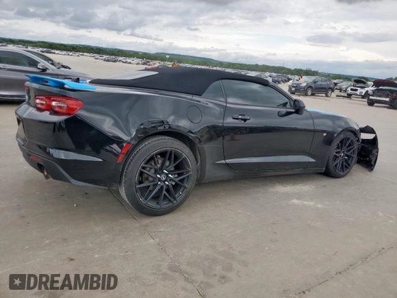 2019 Chevrolet Camaro 1LT with VIN 1G1FB3DS3K0132005, listed as a Copart auction lot 58252525 with 96,201 mi miles and Salvage title. Bid and sale history available at DreamBid. Image 3.