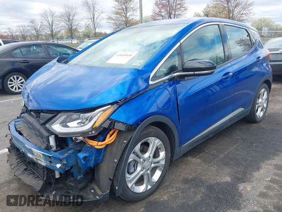 2021 Chevrolet Bolt EV LT z VIN 1G1FY6S08M4112443, wystawiony jako IAAI lot #42045018 z przebiegiem 38 920 mil mil oraz . Historia ofert i sprzedaży dostępna na DreamBid. Obrazek 2.