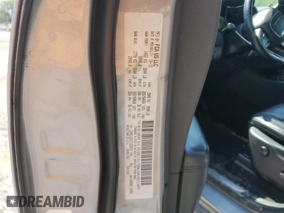 2015 Dodge Durango Limited z VIN 1C4RDJDG2FC163572, wystawiony jako Copart lot #59164725 z przebiegiem 172 392 mil mil oraz Szkoda całkowita • Salvage title. Historia ofert i sprzedaży dostępna na DreamBid. Obrazek 14.