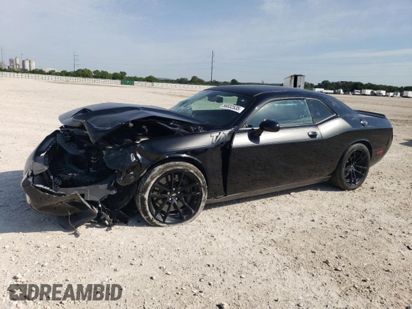 2019 Dodge Challenger R/T Scat Pack z VIN 2C3CDZFJ0KH540554, wystawiony jako Copart lot #56832535 z przebiegiem 59 298 mil mil oraz Szkoda całkowita • Salvage title. Historia ofert i sprzedaży dostępna na DreamBid. Obrazek 1.