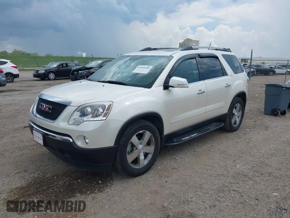 2010 GMC Acadia SLT1 with VIN 1GKLRMED8AJ189051, listed as a IAAI auction lot 42595840 with 116,141 mi miles and . Bid and sale history available at DreamBid. Image 2.