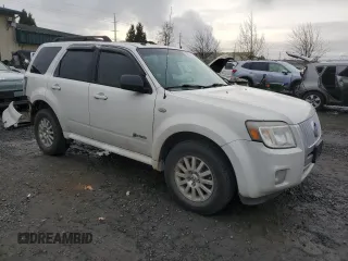 2009 Mercury Mariner Hybrid with VIN 4M2CU39389KJ08880, listed as a Copart auction lot 43757955 with 178,382 mi miles and Salvage title. Bid and sale history available at DreamBid. Image 4.