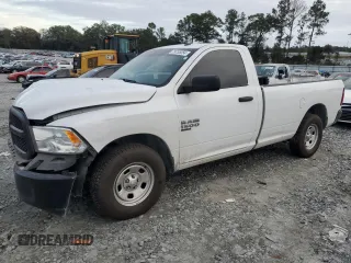 2021 Ram 1500 Tradesman with VIN 3C6JR6DG4MG684855, listed as a Copart auction lot 79755054 with 140,507 mi miles and Salvage title. Bid and sale history available at DreamBid. Image 1.