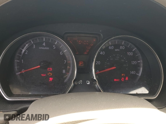 2012 Nissan Versa SV z VIN 3N1CN7AP3CL871598, wystawiony jako Copart lot #56532205 z przebiegiem 78 422 mil mil oraz Szkoda całkowita • Salvage title. Historia ofert i sprzedaży dostępna na DreamBid. Obrazek 9.