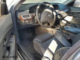 2007 BMW 7 Series 750Li with VIN WBAHN83587DT68050, listed as a Copart auction lot 86164994 with 157,898 mi miles and Salvage Title. Bid and sale history available at carsss.com. Image 8.
