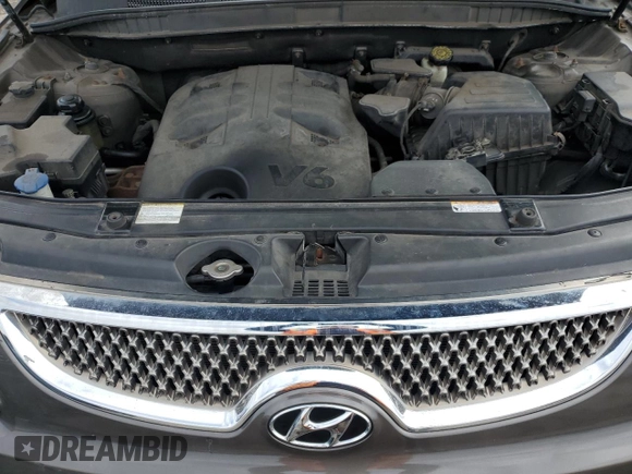2008 Hyundai Veracruz GLS with VIN KM8NU73C38U070228, listed as a Copart auction lot 49423535 with 179,090 mi miles and Clean title. Bid and sale history available at DreamBid. Image 12.
