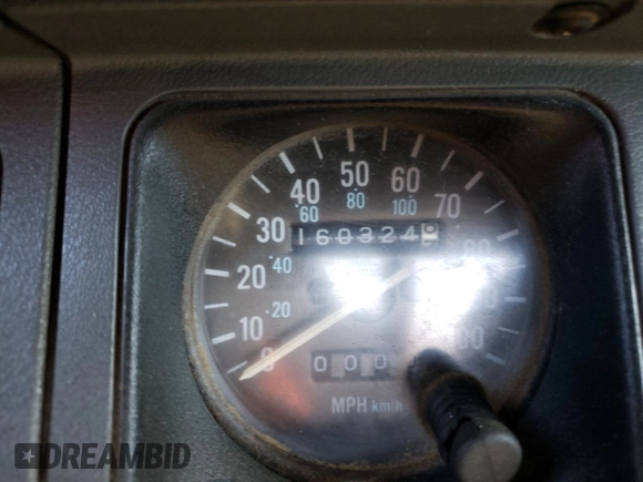 1990 Jeep Wrangler "S" with VIN 2J4FY19EXLJ514139, listed as a Copart auction lot 47270535 with 160,324 mi miles and Clean Title. Bid and sale history available at carsss.com. Image 9.