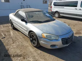 2004 Chrysler Sebring GTC with VIN 1C3EL75R84N414251, listed as a IAAI auction lot 41871630 with 156,290 mi miles and . Bid and sale history available at DreamBid. Image 1.