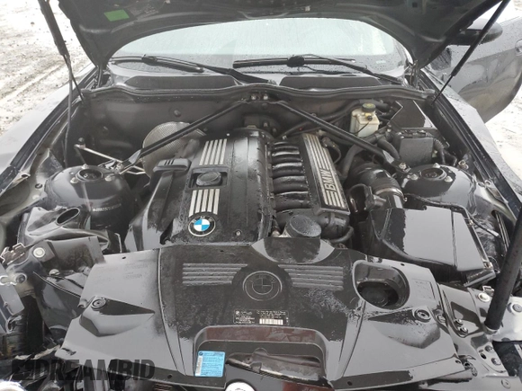 2007 BMW Z4 3.0i with VIN 4USBU33517LW70472, listed as a Copart auction lot 86463984 with 107,115 mi miles and Salvage Title. Bid and sale history available at carsss.com. Image 13.