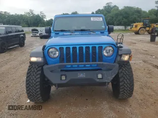 2020 Jeep Gladiator Sport S с VIN 1C6JJTAGXLL171914, выставлен на аукционе Copart как лот 55228435 с пробегом 81 848 миль миль и Списание • Salvage title. История ставок и продаж доступна на DreamBid. Изображение 5.