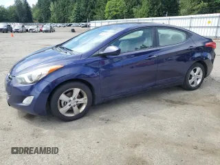 2013 Hyundai Elantra GLS with VIN 5NPDH4AE7DH441418, listed as a Copart auction lot 64474495 with 201,244 mi miles and Clean title. Bid and sale history available at DreamBid. Image 1.