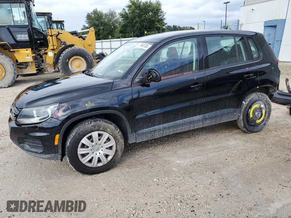 2014 Volkswagen Tiguan with VIN WVGCV3AX4EW526613, listed as a Copart auction lot 73949784 with 83,421 mi miles and Salvage Title. Bid and sale history available at DreamBid. Image 1.