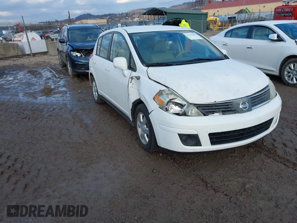 2008 Nissan Versa 1.8 S with VIN 3N1BC13E18L460203, listed as a IAAI auction lot 41501680 with 149,202 mi miles. Bid and sale history available at carsss.com. Image 1.