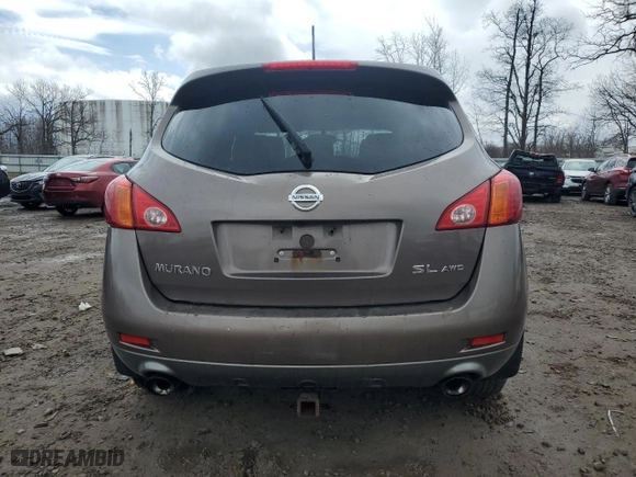 2010 Nissan Murano LE with VIN JN8AZ1MW0AW132208, listed as a Copart auction lot 50527345 with 218,268 mi miles and Salvage Title. Bid and sale history available at carsss.com. Image 6.