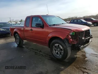 2014 Nissan Frontier SV with VIN 1N6AD0CU3EN745307, listed as a Copart auction lot 53785755 with 133,610 mi miles and Salvage title. Bid and sale history available at DreamBid. Image 4.