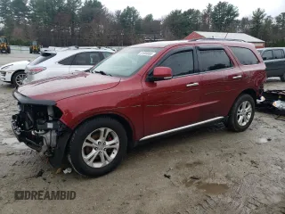 2013 Dodge Durango Crew z VIN 1C4RDJDG0DC653781, wystawiony jako Copart lot #51999065 z przebiegiem 209 640 mil mil oraz Czysty tytuł • Clean title. Historia ofert i sprzedaży dostępna na DreamBid. Obrazek 1.
