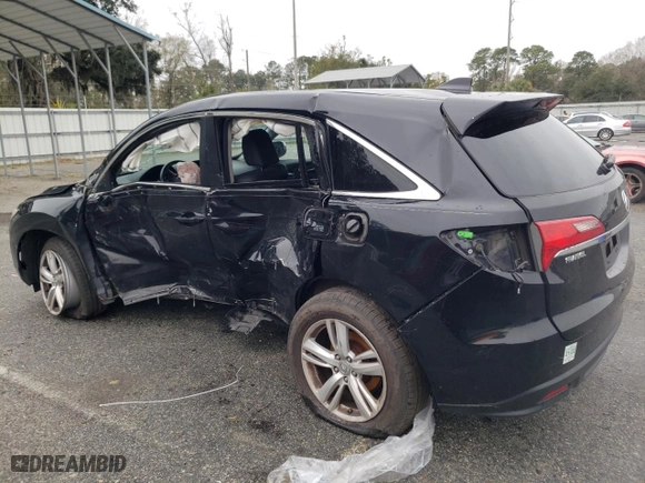 2014 Acura RDX Tech Pkg with VIN 5J8TB4H50EL002093, listed as a Copart auction lot 43632325 with 0 mi miles and Salvage Title. Bid and sale history available at carsss.com. Image 2.