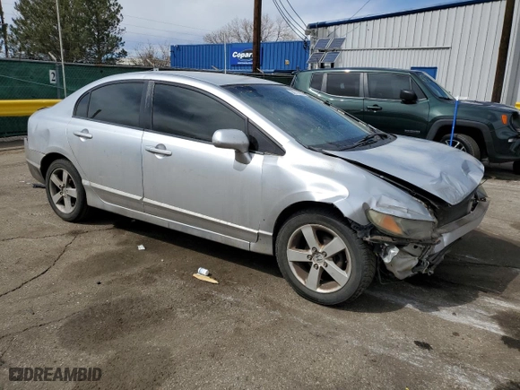 2009 Honda Civic Sdn LX with VIN 2HGFA16529H303842, listed as a Copart auction lot 50711825 with 206,353 mi miles and Salvage Title. Bid and sale history available at carsss.com. Image 4.