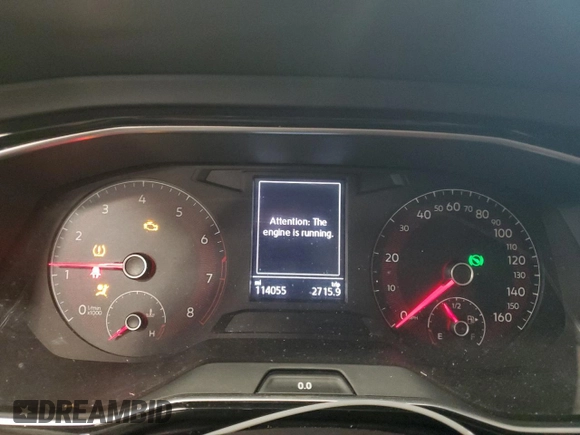 2021 Volkswagen Jetta S with VIN 3VWC57BU5MM027637, listed as a Copart auction lot 57163895 with 114,055 mi miles and Non repairable. Bid and sale history available at DreamBid. Image 9.