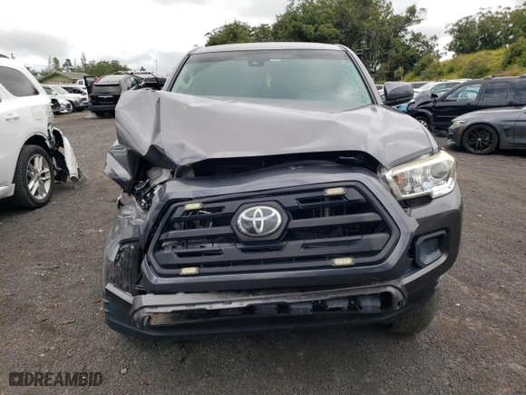 2019 Toyota Tacoma 2WD SR with VIN 5TFAX5GN4KX153084, listed as a Copart auction lot 60751794 with 54,186 mi miles and Salvage Title. Bid and sale history available at carsss.com. Image 5.