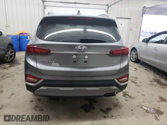 2019 Hyundai Santa Fe Ultimate with VIN 5NMS5CAA0KH046479, listed as a Copart auction lot 70163692 with 90,234 mi miles. Bid and sale history available at carsss.com. Image 6.