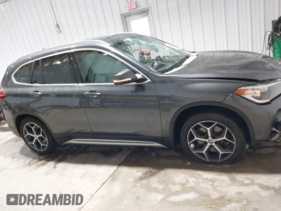 2018 BMW X1 xDrive28i with VIN WBXHT3C38J5L34625, listed as a IAAI auction lot 41133876 with 60,986 mi miles and . Bid and sale history available at DreamBid. Image 13.