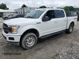 2018 Ford F-150 XL with VIN 1FTEW1EP4JFC42398, listed as a Copart auction lot 60637945 with 113,470 mi miles and Salvage title. Bid and sale history available at DreamBid. Image 1.