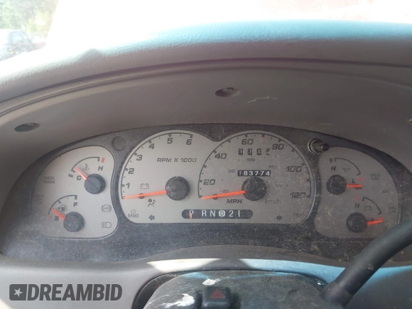 2003 Ford Ranger XL Fleet with VIN 1FTYR15E33PB70383, listed as a IAAI auction lot 42582649 with 183,774 mi miles and . Bid and sale history available at DreamBid. Image 7.