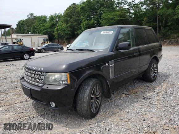 2010 Land Rover Range Rover HSE with VIN SALME1D41AA327565, listed as a Copart auction lot 56504005 with 122,900 mi miles and Clean title. Bid and sale history available at DreamBid. Image 1.