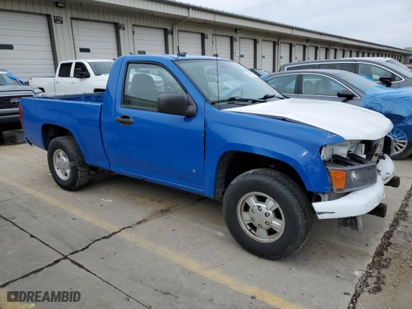 2008 Chevrolet Colorado Work Truck with VIN 1GCCS149588159535, listed as a Copart auction lot 45871475 with 296,065 mi miles and Salvage Title. Bid and sale history available at carsss.com. Image 4.