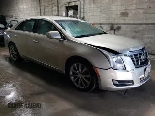2014 Cadillac XTS with VIN 2G61L5S38E9131581, listed as a Copart auction lot 86501384 with 135,293 mi miles and Salvage Title. Bid and sale history available at carsss.com. Image 4.