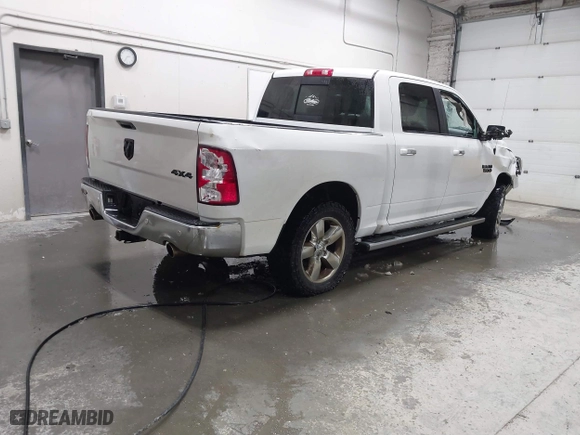 2017 Ram 1500 Big Horn with VIN 3C6RR7LT0HG689256, listed as a IAAI auction lot 41489973 with 108,183 mi miles. Bid and sale history available at carsss.com. Image 4.