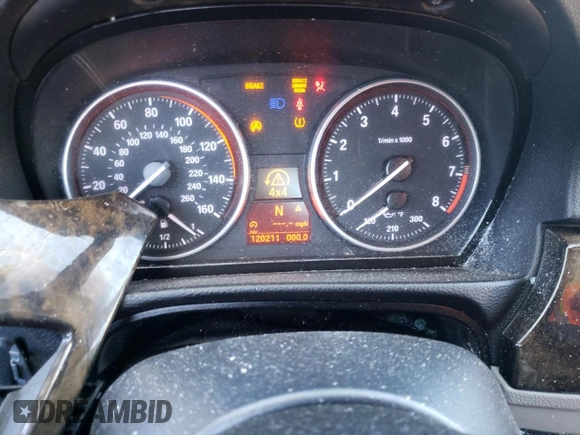 2007 BMW 3 Series 328xi with VIN WBAWV53567P076983, listed as a Copart auction lot 75645274 with 120,211 mi miles and Non repairable. Bid and sale history available at DreamBid. Image 9.