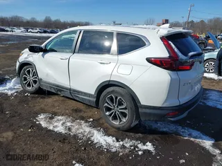 2022 Honda CR-V EX with VIN 2HKRW2H59NH638128, listed as a IAAI auction lot 41405490 with 28,420 mi miles. Bid and sale history available at carsss.com. Image 3.