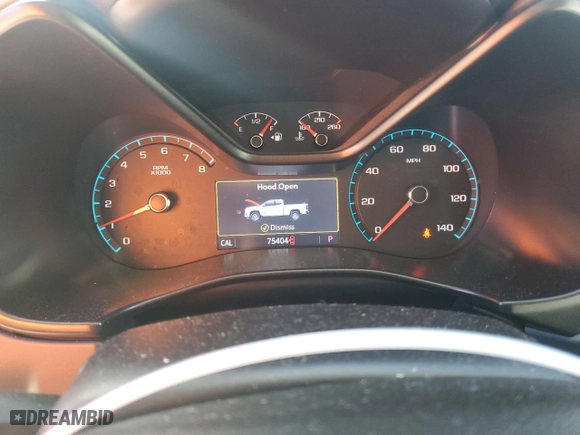 2021 Chevrolet Colorado 2WD Z71 with VIN 1GCGSDEN1M1181226, listed as a Copart auction lot 89271075 with 75,404 mi miles and Salvage Title. Bid and sale history available at carsss.com. Image 9.