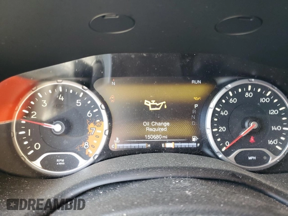 2018 Jeep Renegade Altitude with VIN ZACCJABB2JPG84687, listed as a Copart auction lot 53994155 with 150,680 mi miles and Salvage title. Bid and sale history available at DreamBid. Image 9.
