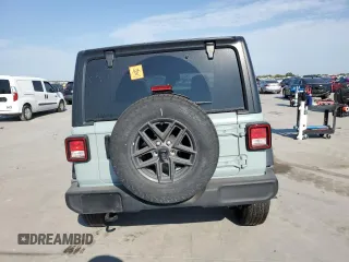 2024 Jeep Wrangler Sport S z VIN 1C4PJXAN9RW138743, wystawiony jako Copart lot #75490194 z przebiegiem 16 573 mil mil oraz Szkoda całkowita • Salvage title. Historia ofert i sprzedaży dostępna na DreamBid. Obrazek 6.