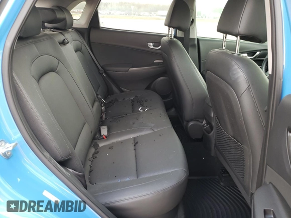 2022 Hyundai Kona Limited with VIN KM8K53A38NU794410, listed as a Copart auction lot 52525342 with 18,825 mi miles and Salvage Title. Bid and sale history available at carsss.com. Image 6.