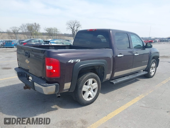 2008 Chevrolet Silverado 1500 LTZ with VIN 2GCEK133281291595, listed as a IAAI auction lot 42031720 with 245,872 mi miles and . Bid and sale history available at DreamBid. Image 4.