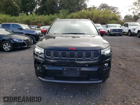 2023 Jeep Compass (RED) Edition with VIN 3C4NJDCN2PT511367, listed as a Copart auction lot 49517315 with 42,380 mi miles and Clean Title. Bid and sale history available at carsss.com. Image 5.