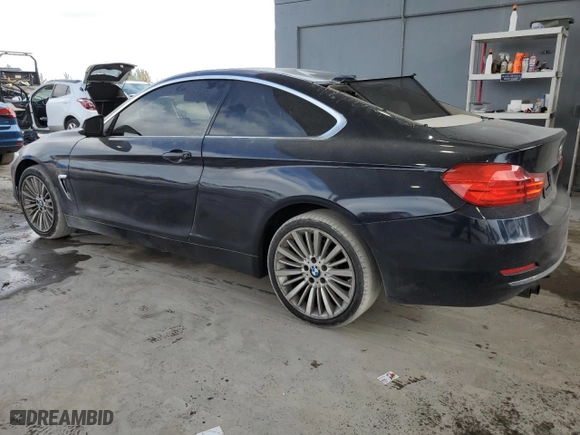 2015 BMW 4 Series 428i xDrive with VIN WBA3N5C51FK197659, listed as a Copart auction lot 45290375 with 77,068 mi miles and Salvage Title. Bid and sale history available at carsss.com. Image 2.