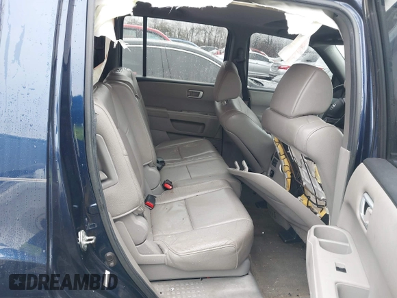 2013 Honda Pilot EX-L with VIN 5FNYF4H74DB055195, listed as a IAAI auction lot 41498013 with 127,725 mi miles and . Bid and sale history available at DreamBid. Image 8.