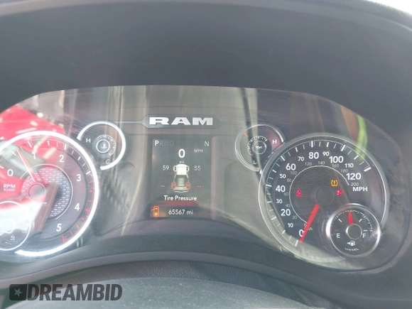 2023 Ram 2500 Big Horn with VIN 3C6UR5JL1PG651289, listed as a IAAI auction lot 42460464 with 65,567 mi miles and . Bid and sale history available at DreamBid. Image 6.
